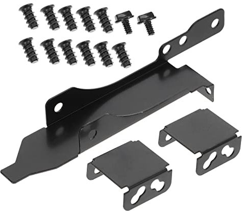 HOMSFOU 1 Set Dual Fan Mount Rack for Pci Slot Graphic Card Cooling Bracket Easy Installation Durable Material Heat Dissipation for Computer Video Cards