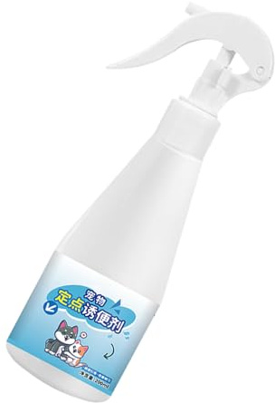 Hundetrainingsspray, 200 ml, Welpen-Töpfchen-Hilfe, sanfte Fleckenentferner-Formel, Teppich- und Innenbereich, Geruchsbeseitigungs-Lockstoff für Töpfchen-Urin-Kontrolle, 4 x 13 cm