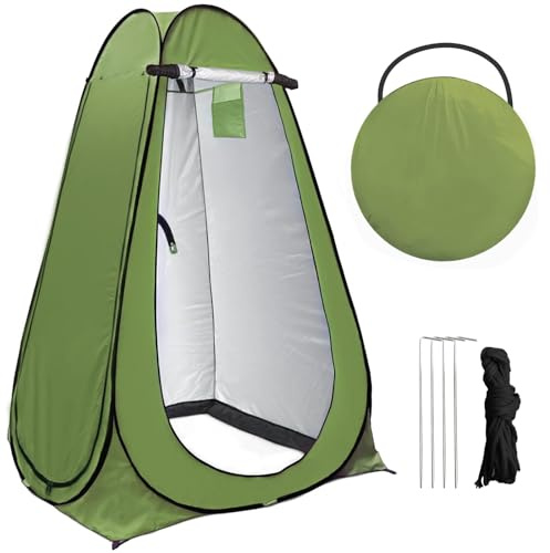 Exsink Tente de Douche,Tente de Toilette Pop-up et de Douche,Tente de Plage Mobile,Tente de Douche Portable,imperméable, Anti-UV,pour Le Camping,Plage, Pique-Nique et Pêche