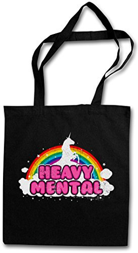 Urban Backwoods Heavy Mental Hipster Bag Beutel Stofftasche Einkaufstasche