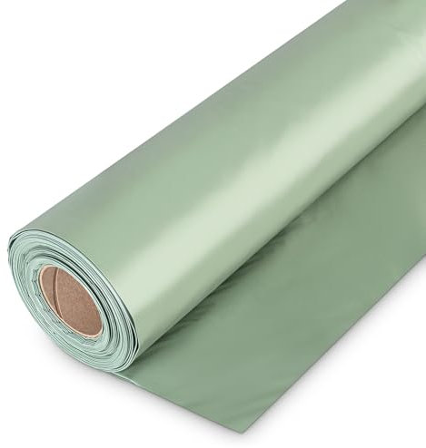 BMD Baufolie TYP 200 | 4m x 50m | 6 Größen | extra starke Estrichfolie | wasserfeste, transluzente Abdeckfolie | 200m² | reißfeste Schutzfolie und Abdeckplane