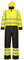 Portwest S485 Men's Hi Vis Winter Work Coveralls Waterproof 300D Polyester Protective Boiler Suit Durable Overalls Thermal Lined Workwear Rain Suit, Yellow / Black, 6X-Large