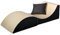Velinda Klappsofa bequem, entspannend, 3 in 1, Hocker, Tisch Beige and Grey