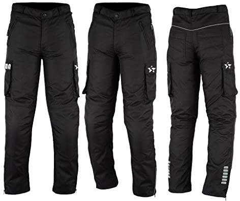 Sikma Men's Motorbike Cordura Waterproof CE Armours Trousers/Pants Motorcycle Bottom