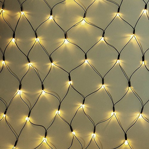 240 LED White Light Net 3x3m, Cable Colour: Green