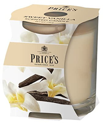 Price's Candles - Kerze im Glas, Sweet Vanilla