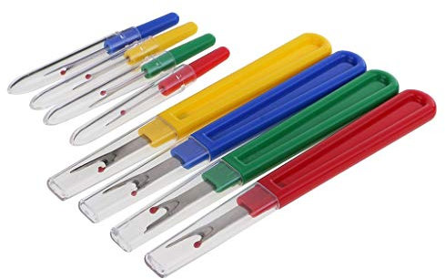 Inzopo Set De 8Pcs Découseur Coupe Fil Découd Outil De Couture Mercerie Seam Ripper