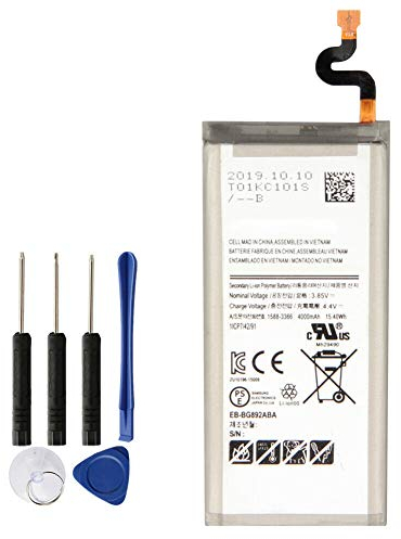 7XINbox EB-BG892ABA Remplacement Batterie pour Samsung Galaxy S8 Active SM-G8920 G892F G892A G892L G892 G892V SM-G892L 4000mAh