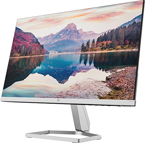 HP - 21.5 IPS LED Full HD 1080P Monitor (HDMI, VGA), Low Blue Light, AMD FreeSync Technology, Silver & Black