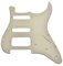 Dopro Northwest Guitars Pickguard für Stratocaster, 11 Löcher, HSS, 2 Schrauben, Humbucking Tonabnehmer, passend für American Fender Stratocaster, cremefarben, 3-lagig