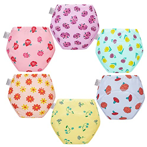 Skhls Baby Trainingshosen Töpfchen Unterwäsche Toilettentraining Höschen für Kinder 6er Pack 3 Jahre