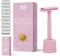 Jungle Culture® Rasierhobel Metall für Damen & Herren | Plastikfrei Eco Rasierer | Nassrasierer Umweltfreundlich & Nachhaltig | Zero Waste Safety Razor (Rosa mit Ständer)