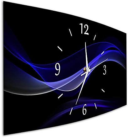 Bilder-Manufaktur BM Funk Quarz Quarzwanduhr Wanduhr Funkwanduhr Funkwanduhren Funkuhr Funkuhren kein Ticken lautlos geräuschlos leise ohne Tickgeräusche groß XXL MF6-9598-1WZ-funk