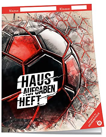 TRÖTSCH - Hausaufgabenheft Grundschule Fußball: Schulplaner Hausaufgabenheft Timer Terminkalender