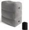 Litimkat Repose Pieds Gonflable,Coussins réglables en Hauteur,Repose Pieds Gonflable et Oreiller de Voyage Gonflables pour Dormir et Repose-Pieds Adapté au Bureau, à la Maison et en Voyage