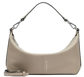 Liebeskind Berlin Damen-Umhängetasche „Paris S“ I Hobo Bag Damen aus Leder mit Schulter- und Crossbody-Riemen I Schultertasche Hauptfach mit Reißverschluss, 2 Innenfächer I Shoulder Bag