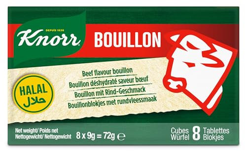 KNORR Brodo Manzo Halal Dadi (24 x 8 x 9g)
