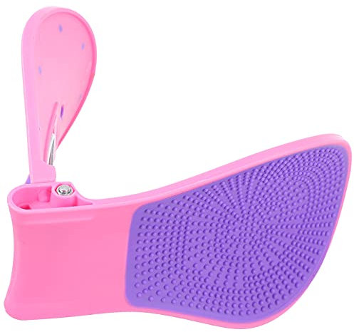 LALAFINA Gesäßheber Beckenbodenmuskeltrainer Gesäß Beckenmedialer Trainer Yoga-körperformwerkzeuge Übung Der Hüftmuskulatur Multitools Fitness Elastischer Stahlring Violett Abzieher