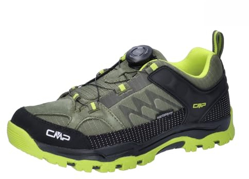 CMP Kinder Trekkingschuhe Kiruna Fitgo WP Trekking Shoes 3Q16754 Kaki-Acido 30