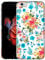 GlamCase for iPhone 6 / 6S, iPhone 6 / 6S Case - Floral Pink Teal Watercolor Pattern Design Printed Slim Fit Cute Plastic Hard Protective Designer Back Phone Case/Cover for iPhone 6 / 6S.