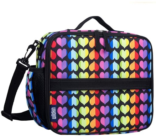 Wildkin ECO rPET Next Gen Lunchbox für Jungen und Mädchen – robuste Außenseite und isolierte Innenseite mit mehreren Tragemöglichkeiten, halten Sie Ihre Lebensmittel frisch für Schule und Reisen –
