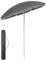 WY8 2m Beach Umbrella, Portable Tilting Garden Parasol, Outdoor Sun Shade with UV50+ Protection, 8 Fiberglass Ribs, Sand Grabbing Pole, for Beach/Garden/Pool/Patio