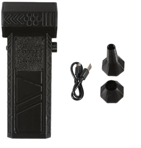Jayruit Ventilateur à main turbo ultra puissant 130 000 tr/min Moteur sans balais puissant