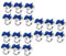 VALICLUD 3 Sätze Ring Dinosaurier Für Kleinkinder Temperatur Schmuck Blue Legierung 6 Stück * 3