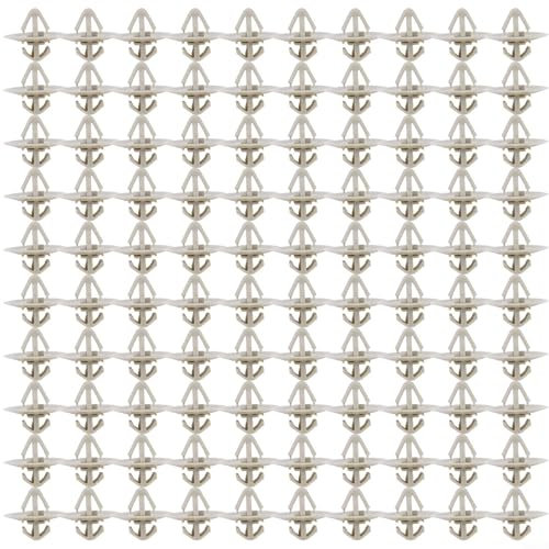Car Door Moulding Trim Clip Fasteners for Vauxhall For Vivaro, 100PC Set