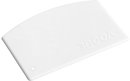 Vogue PE Plain Scraper | Flexible design scrapes bowls cleanly to reduce food waste, helping busy commercial kitchens save on ingredient costs.