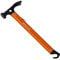 Hikemax Lightweight Outdoor Camping Hammer Aluminum Tent Hammer with Tent Stake Remover, 13-Ounce, Orange