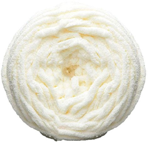 Gemini_mall® 100% Acrylic Soft Thick Chunky Yarn Knitting Yarns Wool 100g, Cream