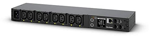 CYBERPOWER Swiched PDU41005230V/20A 1U 8X IEC-320 exit Network Connection PowerPanel Center Software