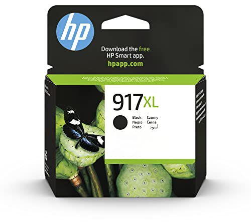 HP 917XL (3YL85AE) Schwarz Original Druckerpatrone mit extra hoher Reichweite OfficeJet Pro 8010, OfficeJet Pro 8020
