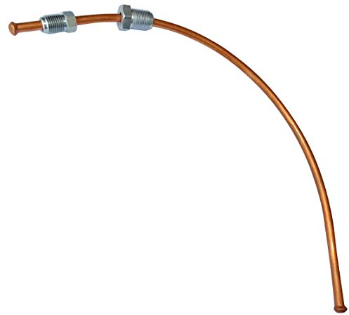 AERZETIX - C42612 - Bremsleitung - Schlauch - aus Kupfer - 30cm Ø4.76mm - mit Anschlüssen - M12x1/M10x1