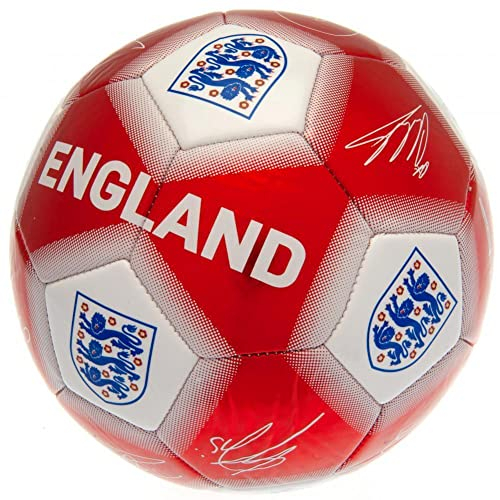 England Rugby Team-Merchandise-Unterschrift Fußball, Red, 5
