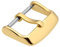 WOCCI 20mm Ersatzschnalle für Uhrenarmband, Kleines Nadelloch (Gold)