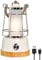 HARPER LIVING Rechargeable Camping LED Retro Water Resistant Lantern, 6 Watts 370 Lumen 5000mAh Power Bank, Dimmable and Colour Changing, for Living Room, Garden, Camping, Fishing, Hiking, Power cuts