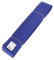LLLucky Professioneller Taekwondo Gürtel Karate Judo Doppelwickel Kampfsport Streifen Sport Gürtel 1,8m/2,8m Blaues Band