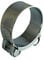 Boltza® Single Bolt Hose Super Clamp 44-47mm Clip Silicone Rubber Exhaust x1