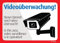 immi 4x Videoüberwachung, Dieser Bereich wird videoüberwacht, A6