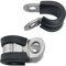 Lumonic 5x fascette per tubi da 8mm con inserto in gomma in acciaio inox V2A I fascette per cavi da avvitare I fascetta per tubi 8mm, fascette per tub