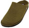 HAFLINGER Flair Soft Filzpantoffeln aus Wollfilz Hausschuh Olivgrün (116) Gr. 38