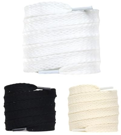 Slaace Lacets Corde Plats Premium Pour Sneakers 15mm - Lacets Air Force 1, Lacet Corde Air Force 1, Lacets Corde, Lacets Corde Air Force 1