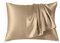 THXSILK Seidenkissenbezug 80x80 cm - 100% Maulbeerseide Kissenbezug - Hypoallergen mit Versteckter Reißverschluss - 22 Momme Doppelseitige Reine Seide 1 Stück Taupe