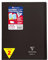 Clairefontaine 981407AMZC Un lot de 2 Cahiers Agrafés Koverbook 24x32 cm - 96 Pages Grands Carreaux - Papier Blanc 90 g - Couverture Polypro - Couleur : Noir