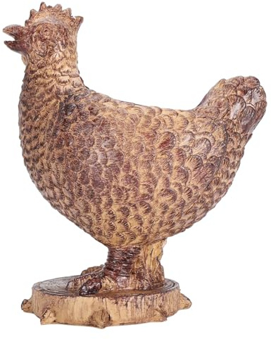 GLOGLOW Flower Pot, Cute Chicken Flower Pot Waterproof Material Plant Container Box Indoor Outdoor Herb Flower Succulent Planter Box Home Garden Storage Box