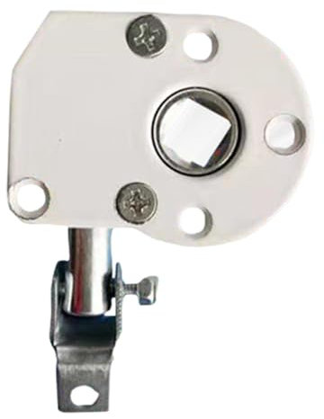 Fulenyi Markisen Antriebsrad Markisen Kurbelgetriebe Hardware-Teile für Antriebsschneckengetriebe Robustes Schneckengetriebe für Balkonmarkisen 360 Grad verstellbares Antriebsschneckengetriebe