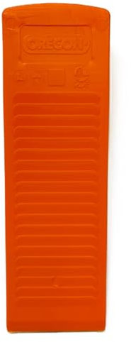 Oregon Cuneo Professionale per Abbattimento degli Alberi con Motosega, Dotato di Leva in Plastica Resistente e Guida con Scanalature, Utensile Multiuso per Arboricoltori, Prodotto in Europa, 25 cm
