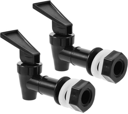 SHOWERORO 2stücke Wasserspender Ersatzzapfen Für Kühler Getränkespender Und Wasserkrüge Wiederverwendbar Plastikhahn Zapfhahn Auslauf